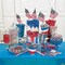 2 Lb. Patriotic Red, White & Blue Twist Peppermints - 172 Pc.